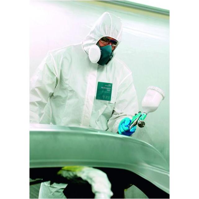 Thumbnail - Ansell, Arbeitsjacke, Dragt Microgard 1800 Typ 111, tapede sømme str 3XL (3XL)