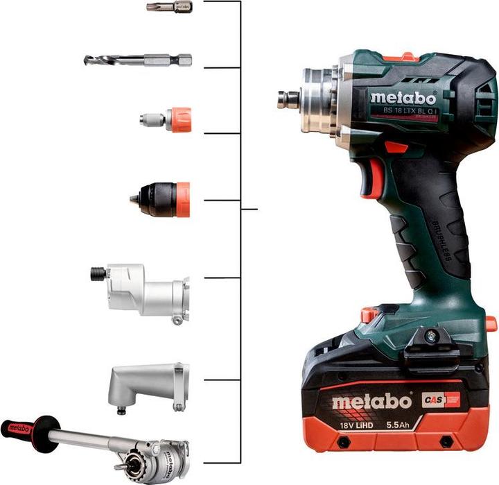 Image du produit Metabo Perceuse-visseuse (Fonctionnement sur batterie)