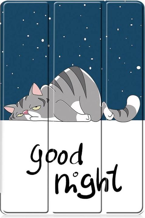 Cover-Discount Galaxy Tab S9 FE+ - Tri-fold Smart Case Good Night (Galaxy Tab S9 FE+)