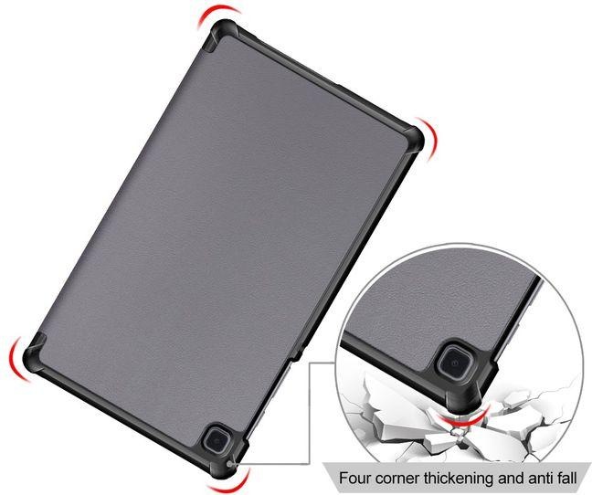 Actual product image MU Classic Triple foldable leather cover (Galaxy Tab A7 Lite 8.7)