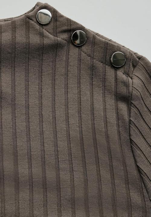 Immagine prodotto Street One Shirt met knopen, Muddy Brown, 44 (44)