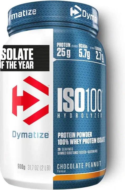 Image du produit Dymatize ISO 100 (932 g, 1x, Arachide, Chocolat)