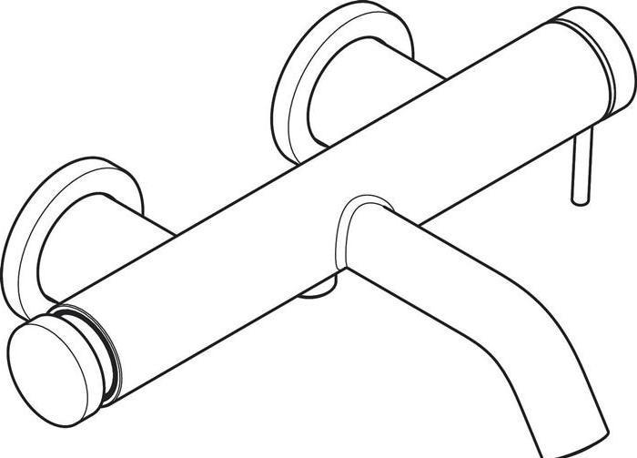 Immagine prodotto hansgrohe Tecturis S miscelatore monocomando per vasca a vista, sporgenza 209 mm, 73422