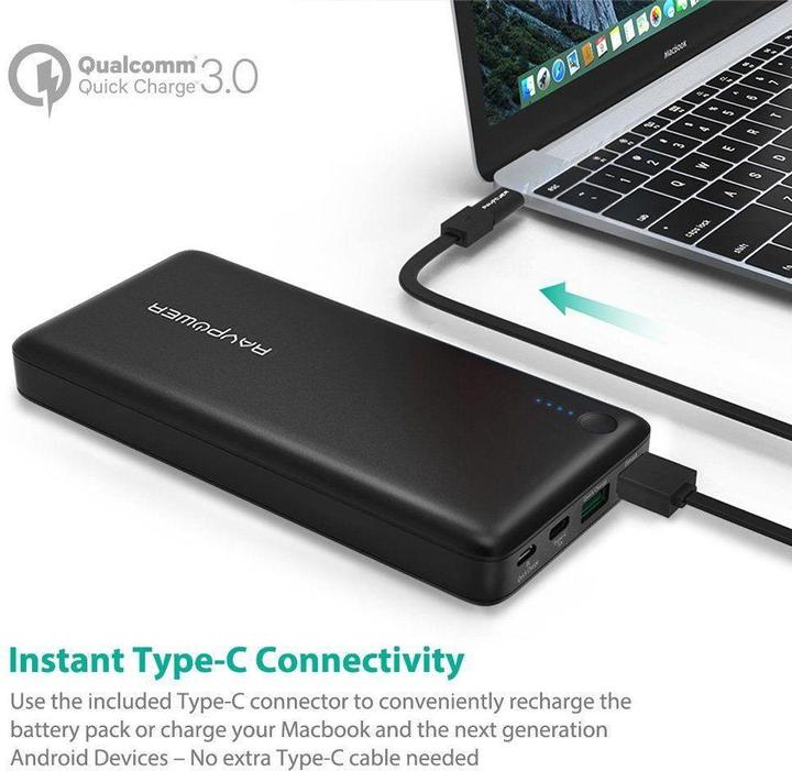 Produktbild RAVPower Rp-Pb043 (20100 mAh, 100 Wh)