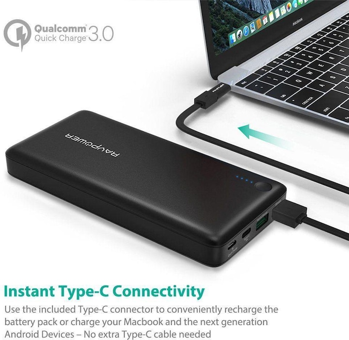 Image du produit RAVPower Rp-Pb043 (20100 mAh, 100 Wh)