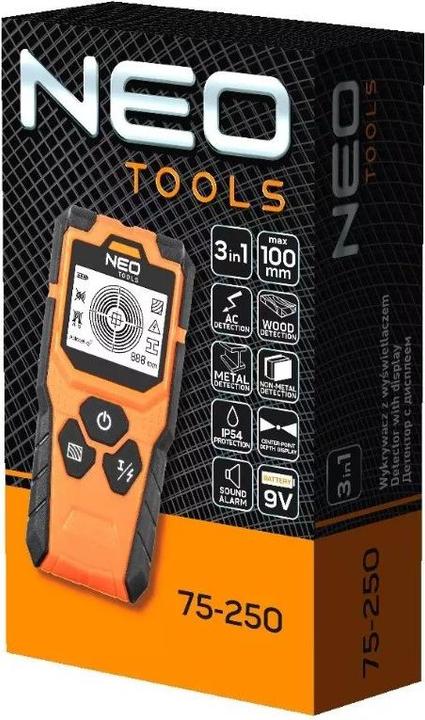 Produktbild Neo Tools Detector with screen, 3 in one