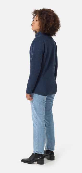 Image du produit Cash-Mere Retro-Fleece-Jacke aus recyceltem Polyester (S)