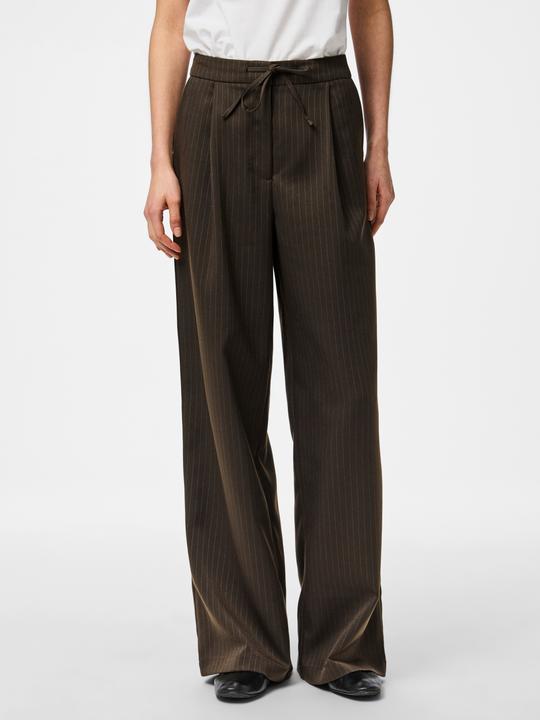 Actual product image Pieces PCFALKA NADELSTREIFEN Hose mit weitem Bein (S)