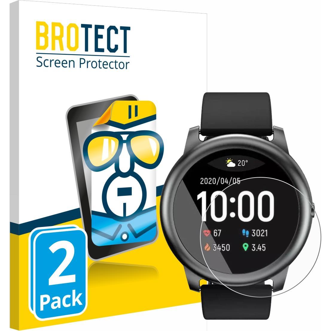 Thumbnail - BROTECT Schutzfolie Displayschutz Klar, Smartwatch Schutzfolie, Transparent