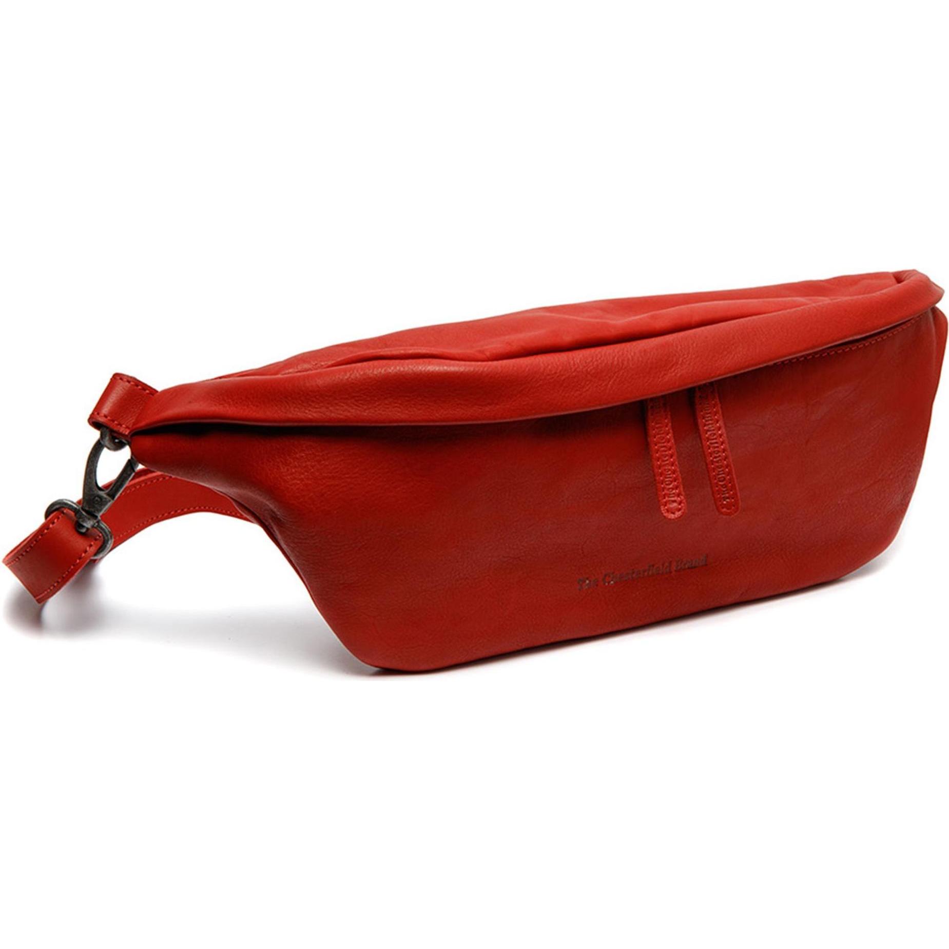 The Chesterfield Brand, Bauchtasche, Kruger Gürteltasche Leder 40 cm, Rot