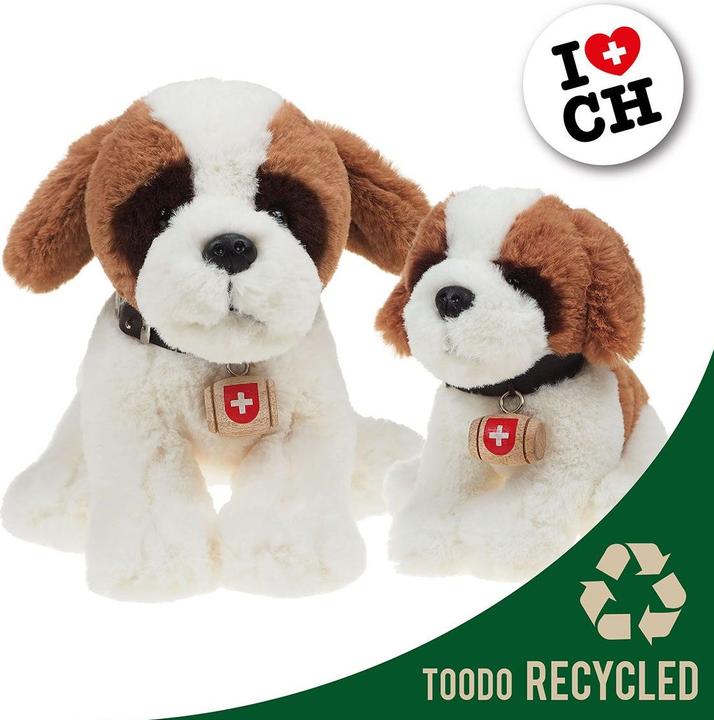 Produktbild idiS Swiss Line Bernhardiner m. Fass 15cm recycelt (13 cm)