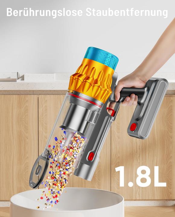 Produktbild Aidtips Akkustaubsauger mit Anti-Tangle-Bürste