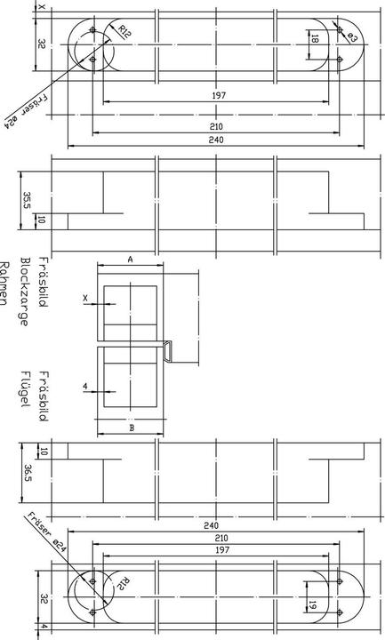 Productafbeelding Simonswerk TECTUS TE 640 3D deurscharnier, verdektliggend, staal zwart gecoat