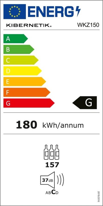 Energie-Label Kibernetik WKZ 150