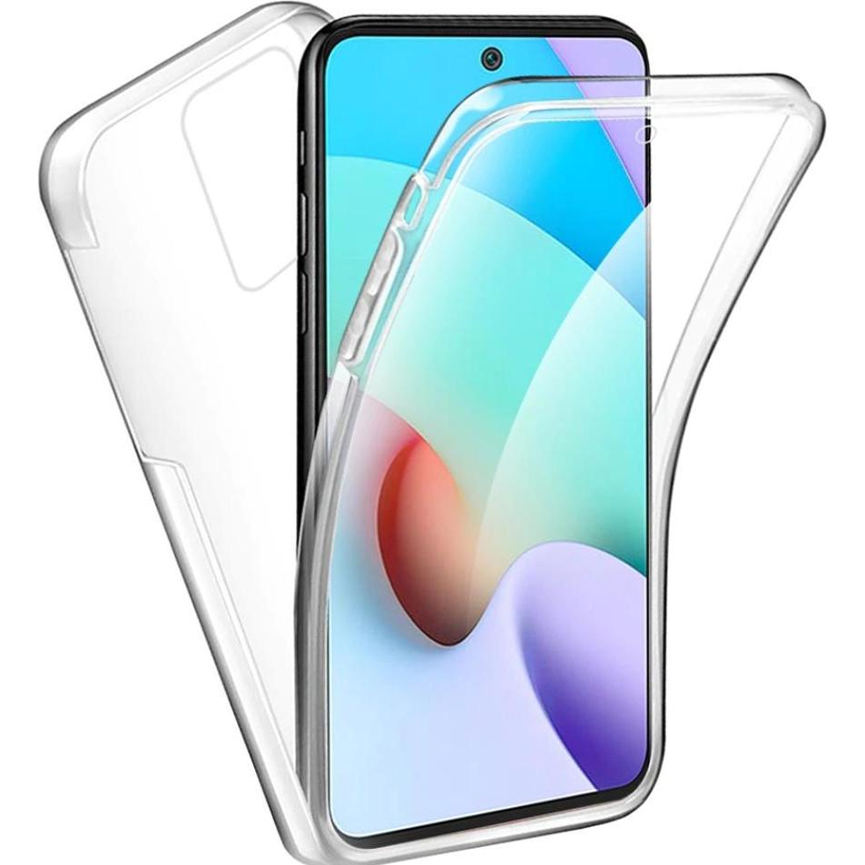 Screenguard 360° Screen & Body Protector Xiaomi Redmi 10 2022 Hülle mit Folie (Xiaomi Redmi 10), Smartphone Hülle, Trans...