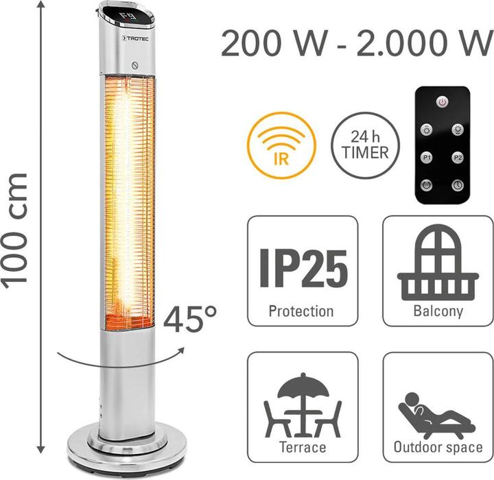 Produktbild Trotec IRS 2050 E (2000 W)