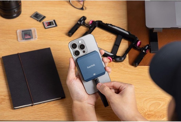 Actual product image SanDisk Cfexpress Type B (USB-C)