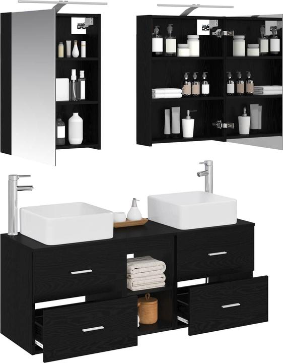 Produktbild vidaXL Badezimmermöbel-Set