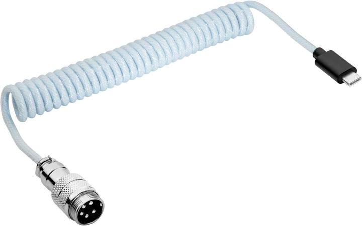 Actual product image Akyga USB cable USB 2.0 USB-C® plug 3.00 m White AK-USB-49 (3 m, USB 2.0, 5 W)