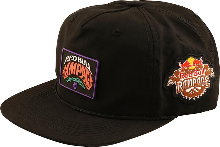 Produktbild Troy Lee Designs x RedBull Rampage Intergalactic Unstructured Snapback Cap, coal, one size (One Size)