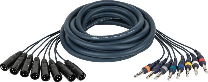 Image du produit DAP-Audio Fl68 (6 m, Câble jack 6,3 mm, Câbles XLR)