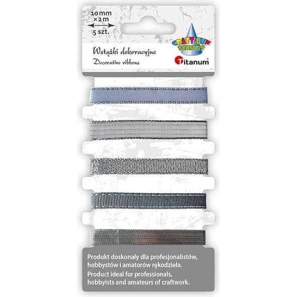 NoName Bänder 10mm 5x2m Silber