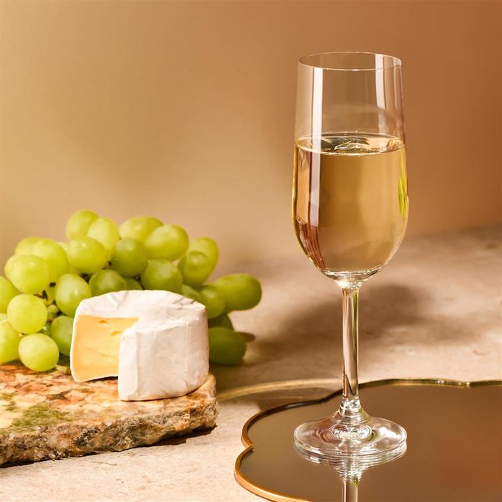 Actual product image Krosno Champagne glass set Gema, glass, 0.210 l, 6 pcs (21 cl, 6 Glasses, Champagne glasses)