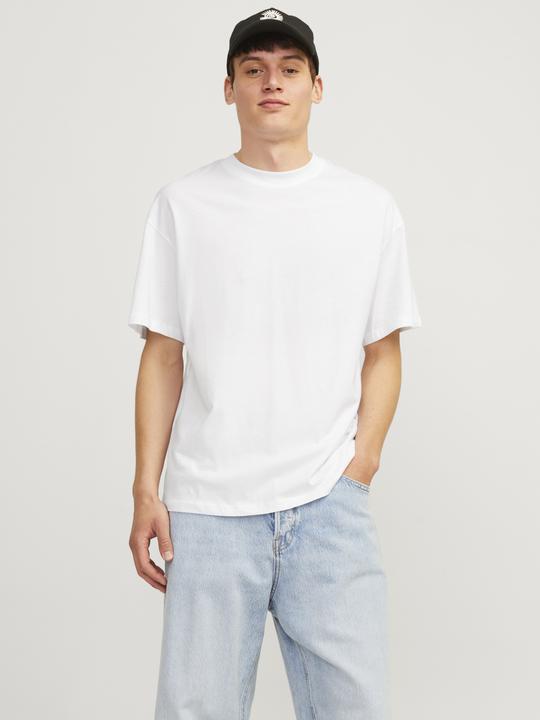 Actual product image Jack & Jones 2er-pack Einfarbig Rundhals T-shirt T-shirt (XL)