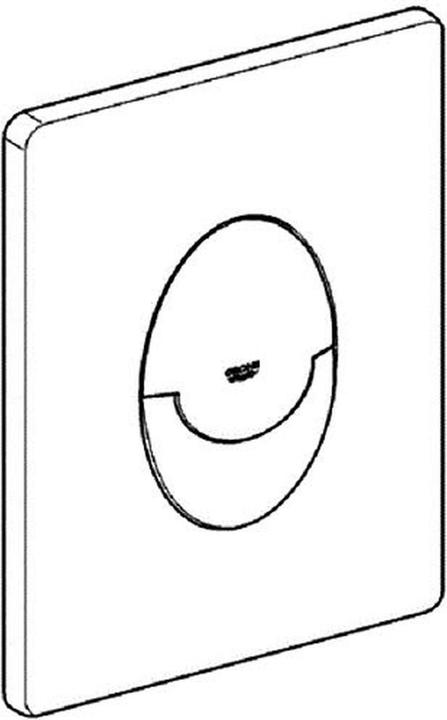 Actual product image Grohe Cover plate SKATE AIR chrome