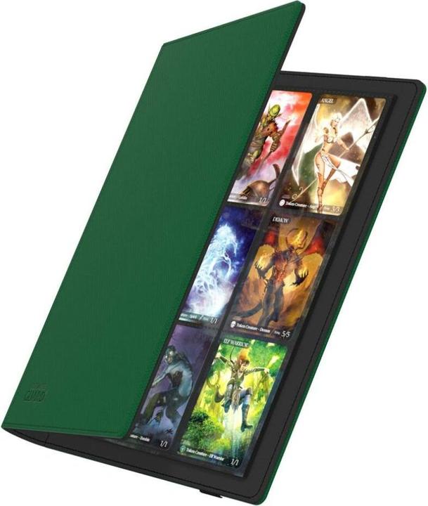 Actual product image Ultimate Guard UGD010206 - Flexxfolio 360 – 18-Pocket Xenoskin Portfolio, green