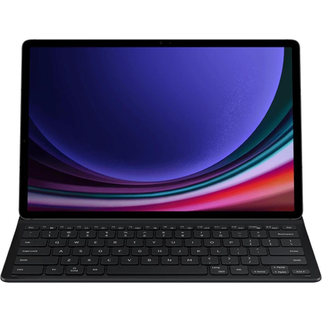 Samsung Book Cover Keyboard Slim (Englisch International, Samsung Galaxy Tab S9+), Tablet Tastatur, 