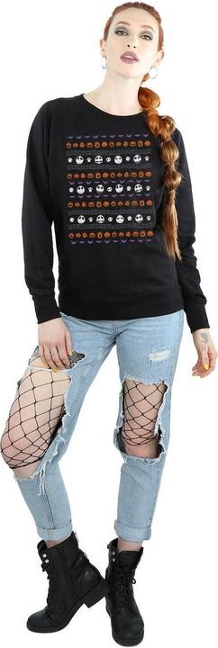 Produktbild Disney Nightmare Before Christmas Halloween Icons Sweatshirt (M)