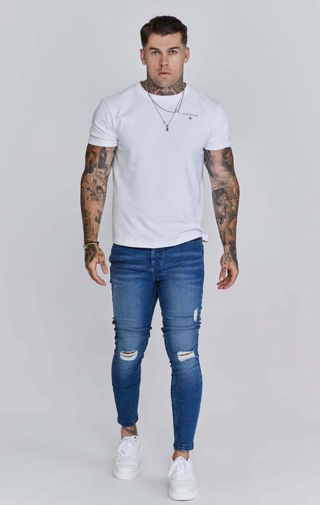 Image du produit Siksilk Jeans Distressed Skinny Jeans (28)