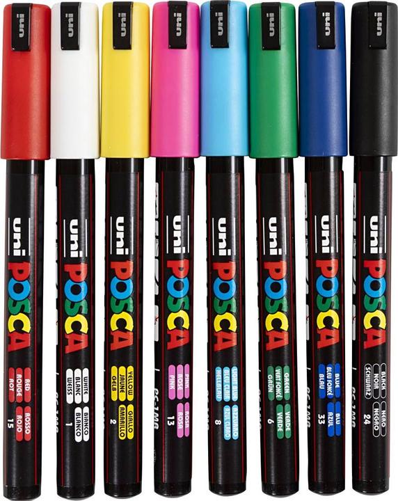 Produktbild Posca Basic (8x)