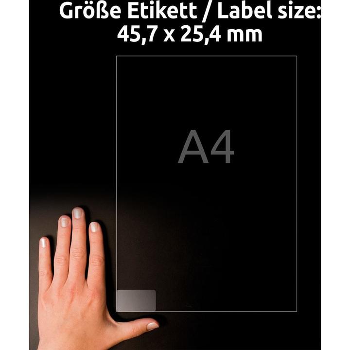 Produktbild Avery Transparente Etiketten
