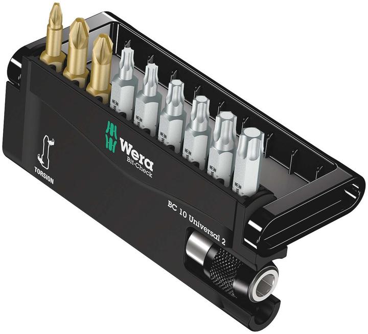 Produktbild Wera Bit-Check 10 Universal 2 (Kreuz Pozidriv PZ)