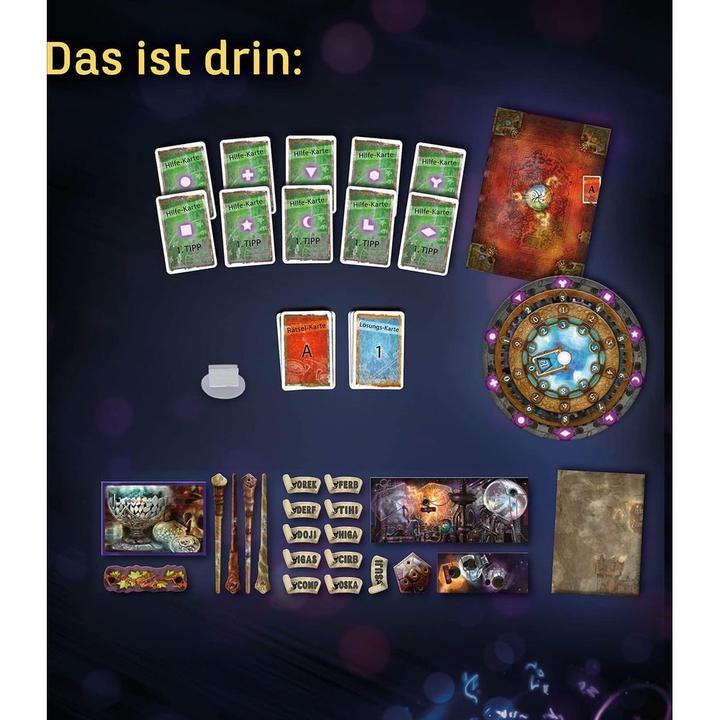 Image du produit Kosmos EXIT® - Le jeu : L'école de magie (Allemand, 1 - 4 Joueur)