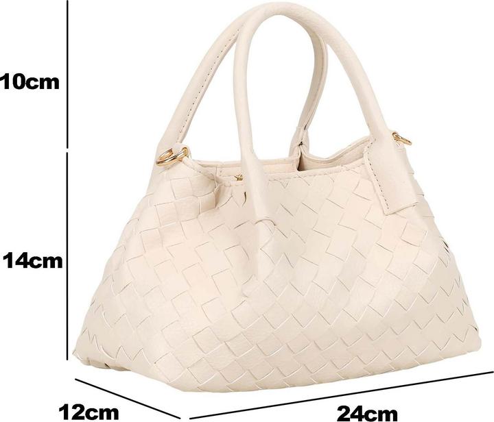 Actual product image Gallantry Geflochtene Damenhandtasche mit Gurt