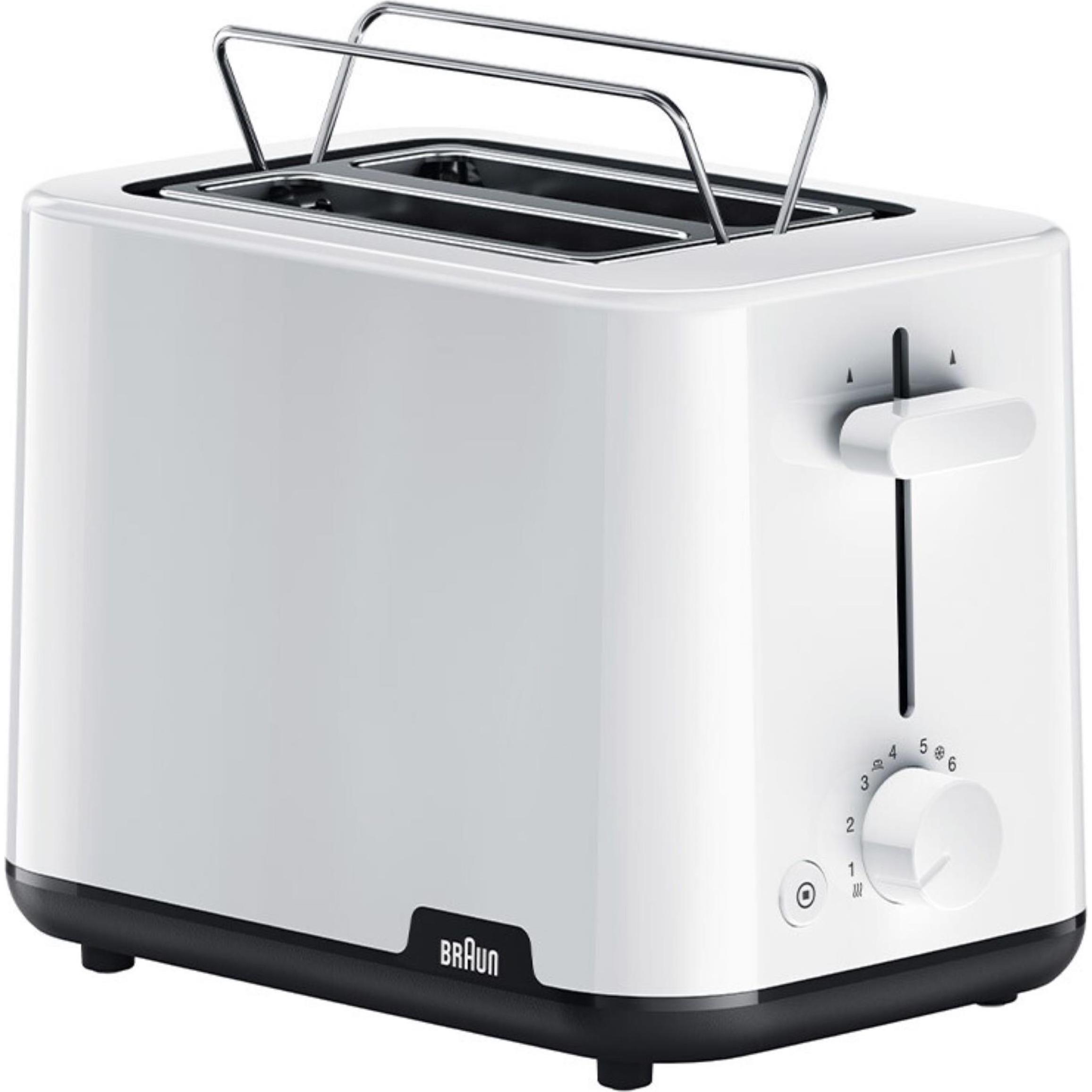Braun HT1010WH, Toaster, Weiss