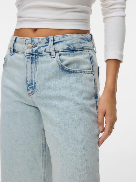 Actual product image Vero Moda VMRANCY Mid Rise Weiter Beinschnitt Jeans Weit geschnitten (W27/L30)