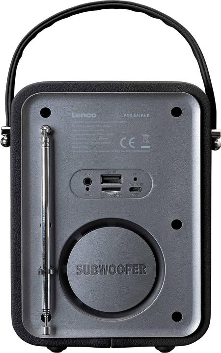 Image du produit Lenco PDR-051 (DAB+ DAB, FM, Bluetooth)