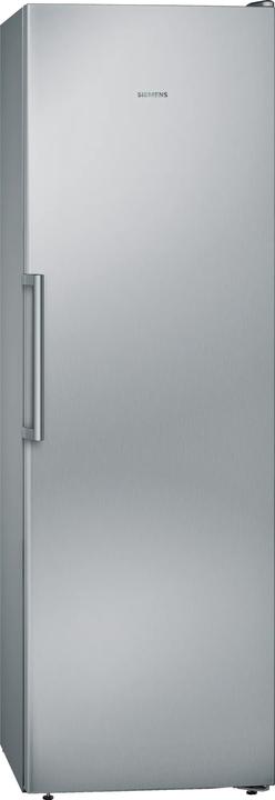 Siemens iQ300, free-standing freezer, 186 x 60 cm, Inox-easyclean, GS36NGIEV (Autonome, 242 l)