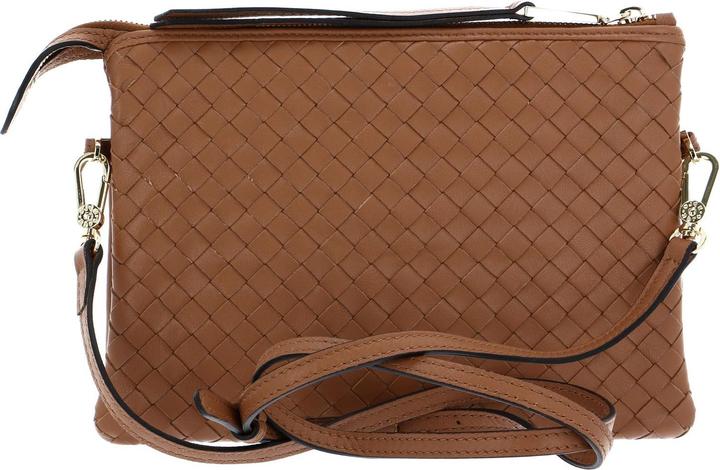 Immagine prodotto Abro Leather Piuma Weaving Crossbody Bag Threefold