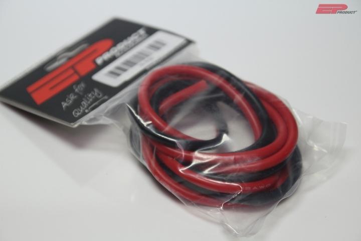 Produktbild EP Silikonkabel 3.5mm², rot/schwarz je 1m