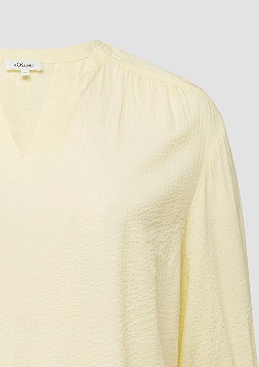 Immagine prodotto s.Oliver Bluse aus Seersucker mit Raffungen (54)
