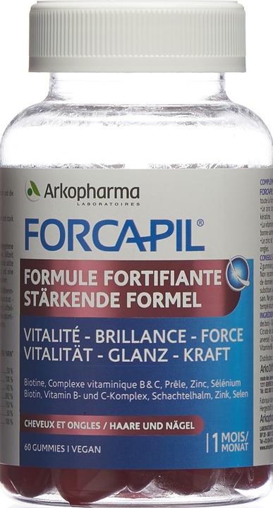 Image du produit Arkopharma Forcapil Gummies Haare und Nägel (60 pcs, Gummies, 192 g)