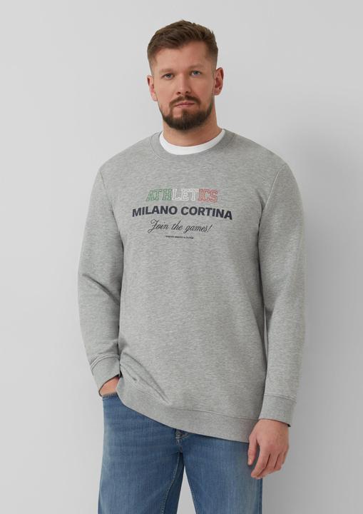 Image du produit s.Oliver Sweatshirt Weiches Sweatshirt mit Artwork im Relaxed Fit (XL)
