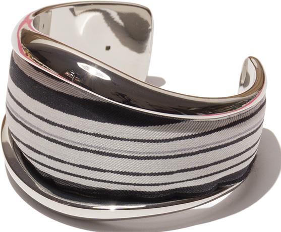Produktbild MM33 Bangle graphic flowers (6 cm, 5% Silber, 95% Messing)