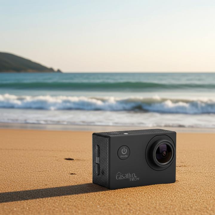 Image du produit Casativo Caméra d'action 4K (30p, WiFi)