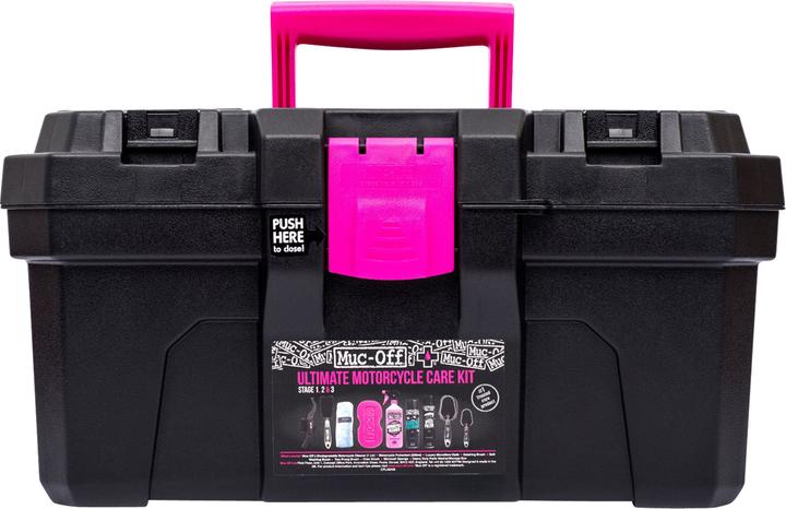 Immagine prodotto Muc-Off Kit Bicicletta Ultimate (1800 ml, Lubrificante universale, Spugna, Pulitore per biciclette, Detergente per catena, Set di cura)